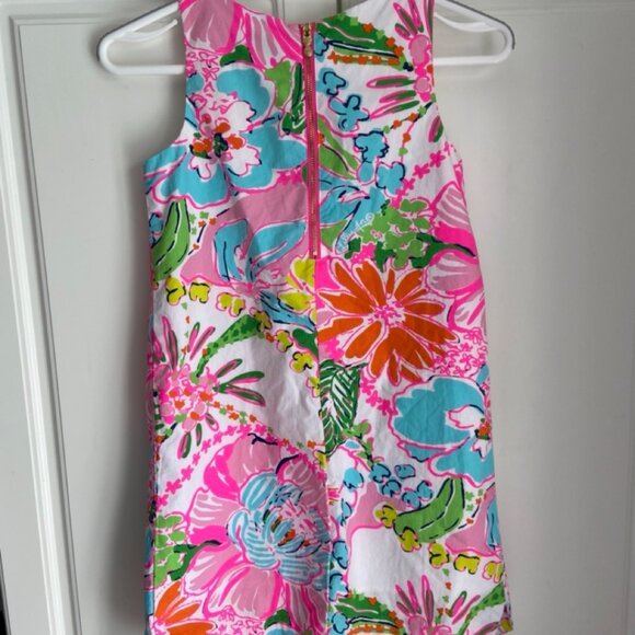Lilly Pulitzer for Target Nosey Posey print GIRLS Size M (7/8) EUC Dress - Picture 8 of 13